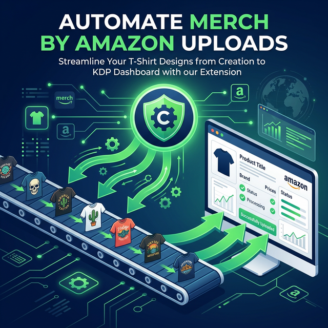 How to Automate Merch by Amazon Uploads — Save Hours Every Day