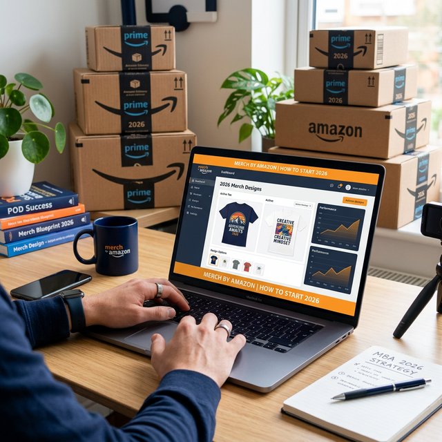 How to Start Merch by Amazon in 2026 — Complete Beginner's Guide