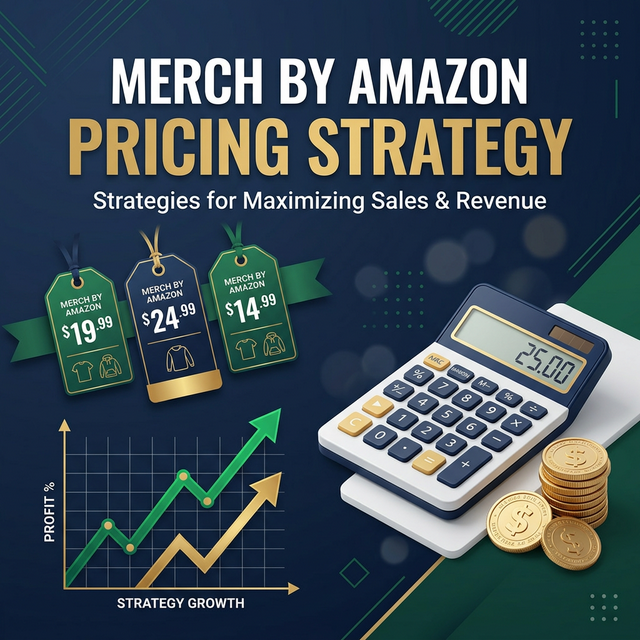 Merch by Amazon Pricing Strategy — How to Price Your Designs for Maximum Profit